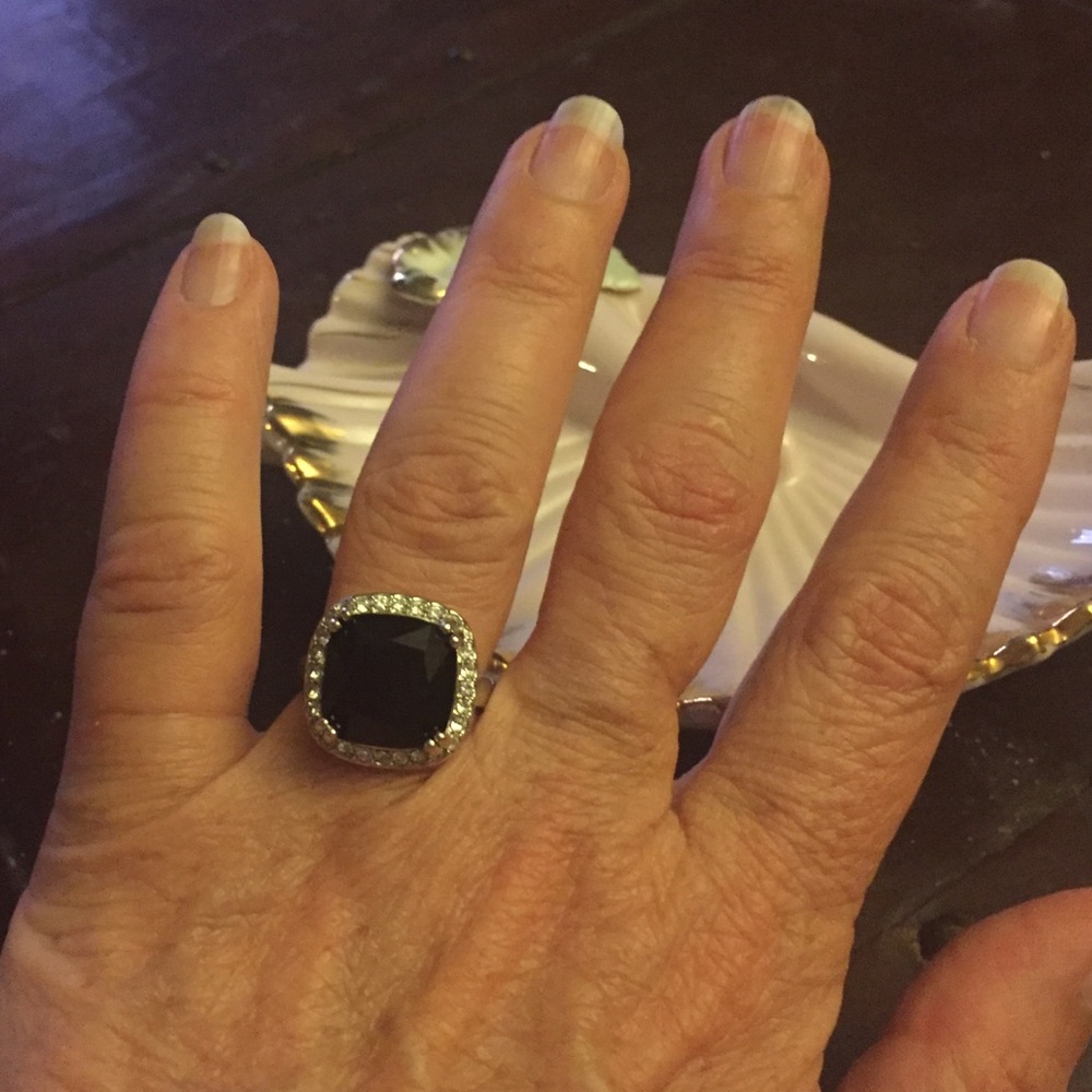 ✨ Crystal Cocktail Ring ✨